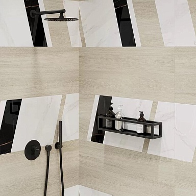 Kerama Marazzi ID129 Декор Бертран 1 микс 40x120