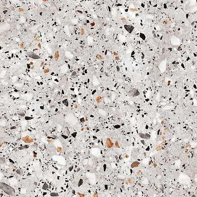 Керамогранит Kirovit NR0373 K Terrazzo Nova Серый 60х60
