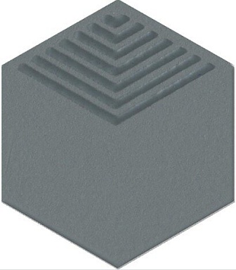 Kerama Marazzi OS/D241/63010 Декор Агуста синий 6х5,2
