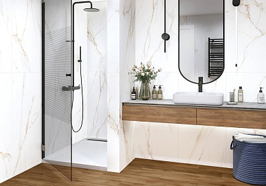 Керамогранит Alma Ceramica GFA114ECL04R Extra Calacatta 114х57