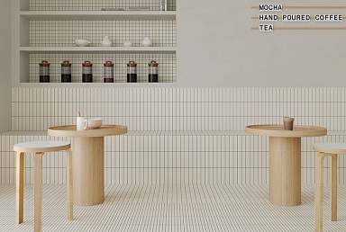 Керамогранит Wow 131360 Grid M Mud 15x15