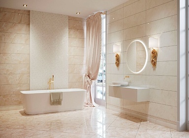 Бордюр Eurotile 587 Ermitage центр 29.5x7