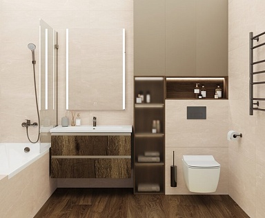 Керамогранит Ceradim Stone Divine Beige Бежевый Матовый 60х120