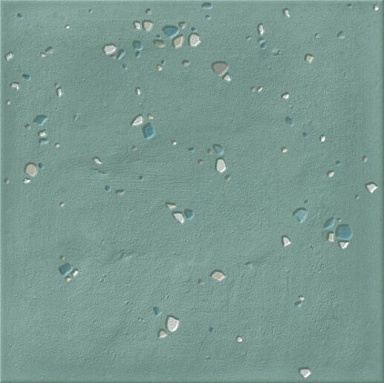 Керамогранит Wow 126393 STARDUST PEBBLES TEAL R10 15x15
