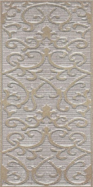 Декор Vitra K941980 Deja Vu Damask Decor Gold Noche Matt 30x60