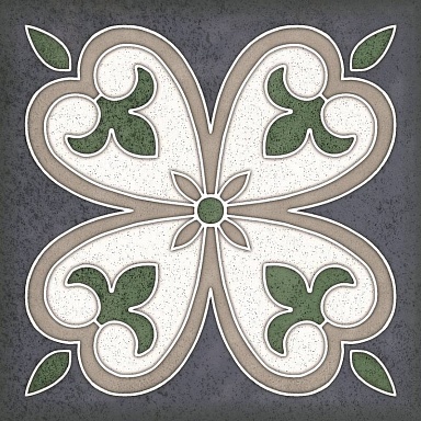 Декор Керлайф Smalto Decor Blu 4 15x15