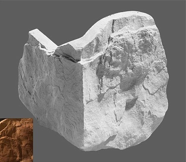 Искусственный камень Leonardo Stone Угол Бергамо 345 разноразмерный