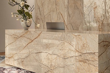 Декор Versace 0021120 Barocco Platinum Lux Rett 120x280