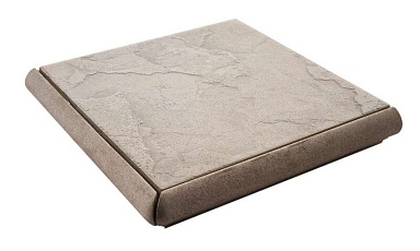 Ступень Casalgrande Padana Gradone Angolare Rusticato Ardesia Grigio Naturale 9.5мм 30x30
