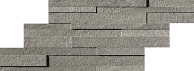 Декор Atlas Concorde Italy AN7M Klif Grey Brick 3D 28x55