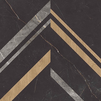 Керамогранит Estima IM03 Improve Black Неполированный Рект. 60x60x9