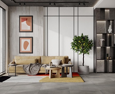 Керамогранит Laparet Sahara Dark Grey 80х80