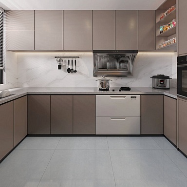 White Marble Basconi Home