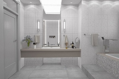 Плитка Керлайф ALBA GRIGIO 25,1x70,9