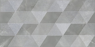Azori 588912001 Декор Opale Grey Geometria 31,5x63