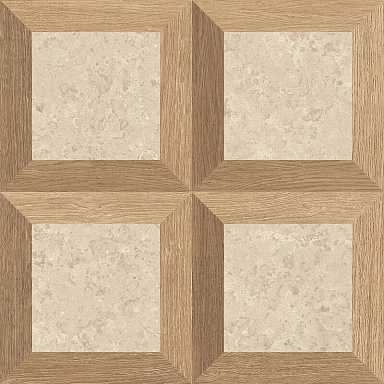 Керамогранит Versace PF60017069 V Stone Frame Beige Nat Rett 8.5mm 60x60