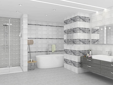 Плитка Керлайф STRATO BLANCO 25.1x70.9