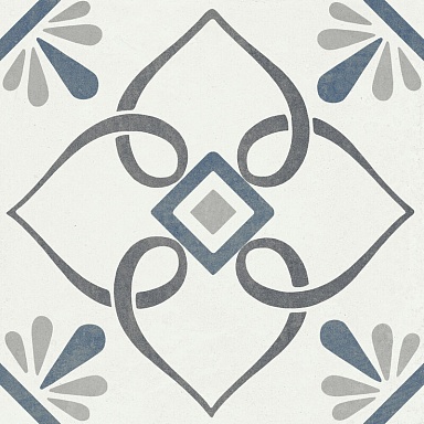 Керамогранит Harmony 37789 Provenza Blue Petals/22,3 22,3x22,3