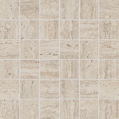 Kerama Marazzi KMD2MSA008GR Декор Про Травертин мозаичный бежевый светлый матовый обрезной 30x30x0,9