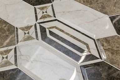 Kerama Marazzi HGD/A473/35003 Декор Бикуш глянцевый 14х34