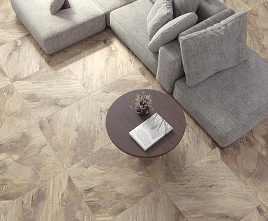 Керамогранит Laparet Miranda Brown Cтруктурный 60x60