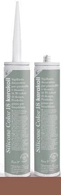 Смеси и затирки Kerakoll Silicone Color Fugabella Color герметик 35 310мл