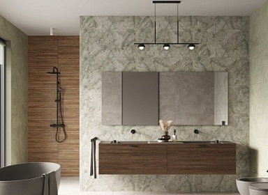 Декор Meissen 16889 Lush многоцветный ректификат 44,8x89,8
