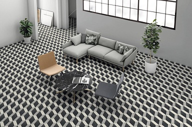 Керамогранит Peronda 23284 CUBAN WHITE STAR/22,3 22.3x22.3