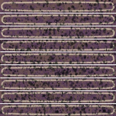 Kerama Marazzi KMD2SOB005BN Декор чипсет Далия фиолетовый глянцевый 20x20x0,95