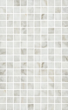 Мозаика Kerama Marazzi MM6432 Кантата мозаичный белый глянцевый 25x40