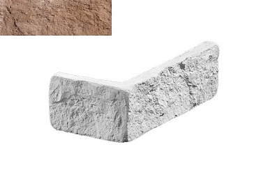 Искусственный камень Leonardo Stone Угловой элемент Сан-Марино 720 10/22,4x8x1,2