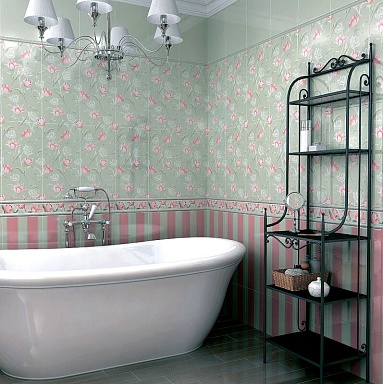 Плитка Kerama Marazzi 11086T Норфолк зеленый 30*60