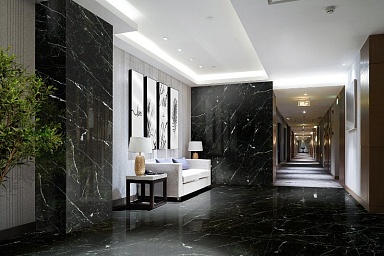 Керамогранит Гранитея G388-Karatash Green-Black MR 60x60