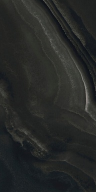 Керамогранит Rex Ceramiche 779256 Eccentric Luxe Smoky Black Glossy 9mm 60x120