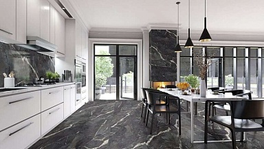 Керамогранит Global Tile GT606011905SPR Camlin Черный Soft Sugar 60x60