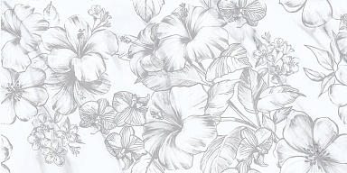 Плитка Azori Carrara Flowers 31.5x63