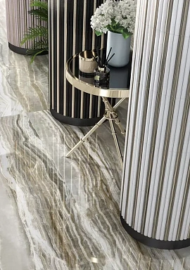 Керамогранит Kerama Marazzi SG597502R Ониче розовый лаппатированный обрезной 119,5x238,5x1,1