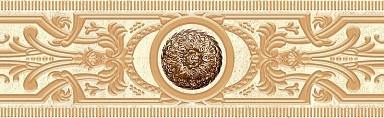 Eurotile 362 Бордюр Artemis Центр 9.5x30