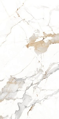 Керамогранит Maimoon Ceramica Statuario Cafe Gold Glossy 60х120