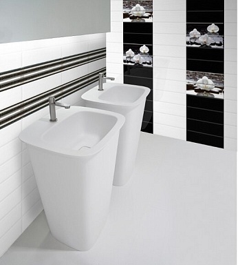 Декор Absolut Keramika Aure Decor Lines Wellness White 15x45