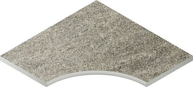 Бордюр Italon 620090001059 Silver Bordo Angolare Round 60x60