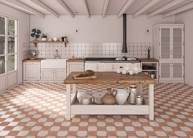 Керамогранит El Molino Manises Decor Blanco 58x58