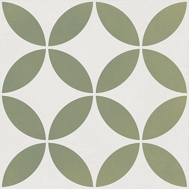Керамогранит Harmony 37798 Mayari Green Petals Lt/22,3 22,3x22,3