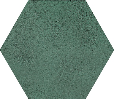 Плитка Tubadzin W-Burano green hex 11x12.5