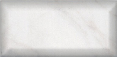 Плитка Kerama Marazzi 16073 Фрагонар белый грань 7.4*15