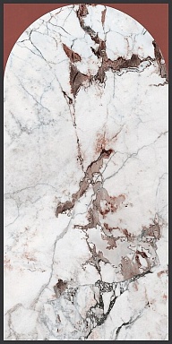 Декор Cedit 764111 Policroma Arco Breccia-Mattone Mat Ret 6mm 120x240
