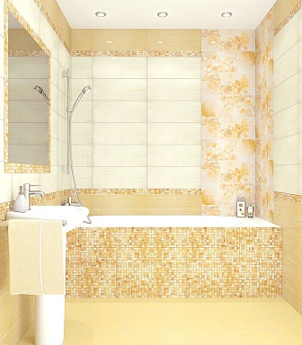 Мозаика Muare QG-068-FP/8 29,8 x 29,8 x 0,8
