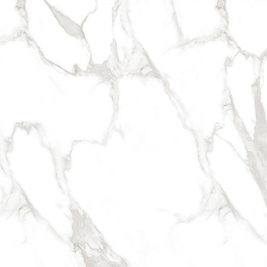 Керамогранит Ceradim Statuario Perfect Silver Белый Полированный 80х80