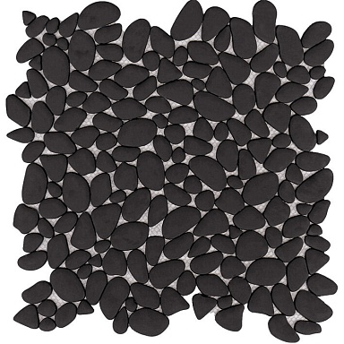 Мозаика L'Antic Colonial L244009591 Boulder Black 30.5x30.5x0.6