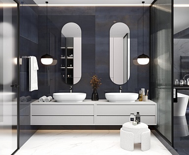 Керамогранит Laparet Cast Navy тёмно-синий 60x60